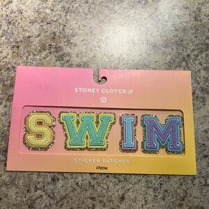 Stoney Clover Lane x Target “SWIM” Embroidered Patches Set BNWT